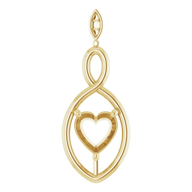 Infinity-Inspired Pendant