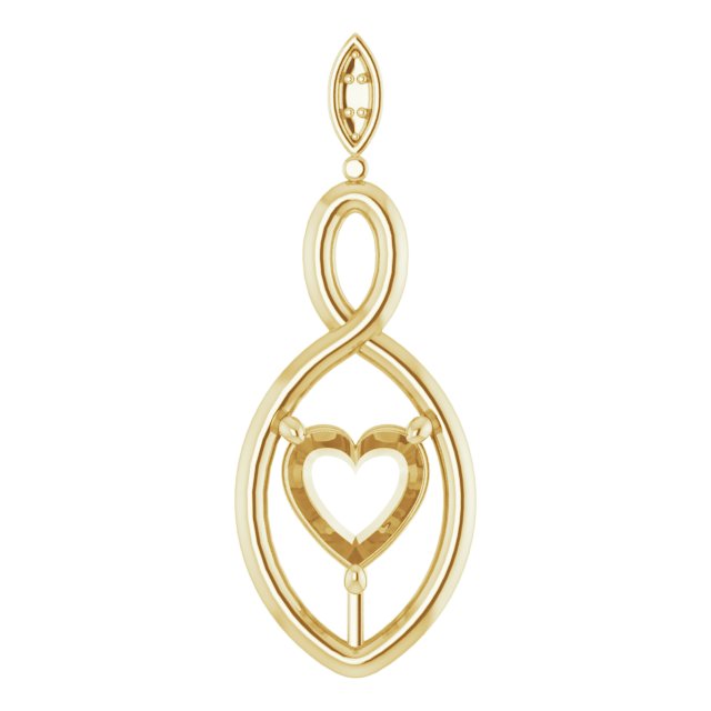 Infinity-Inspired Pendant
