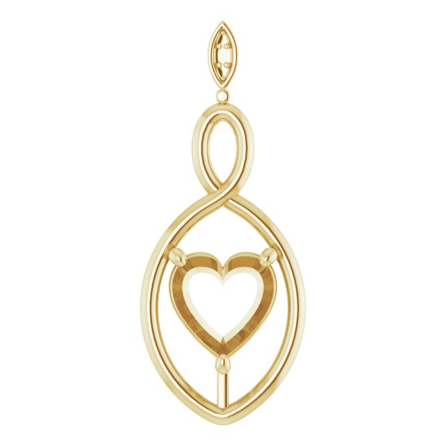 Infinity-Inspired Pendant