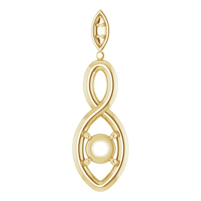 Infinity-Inspired Pendant