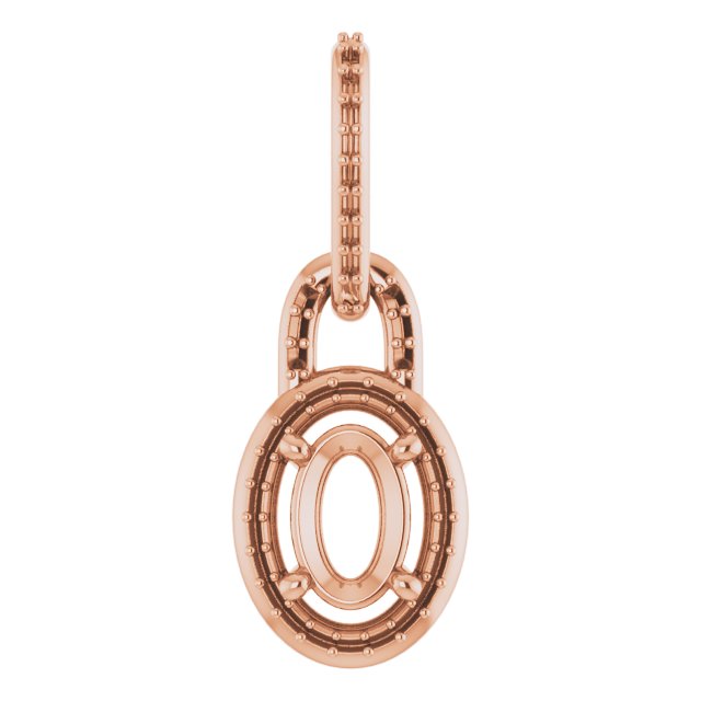 Accented Halo-Style Pendant