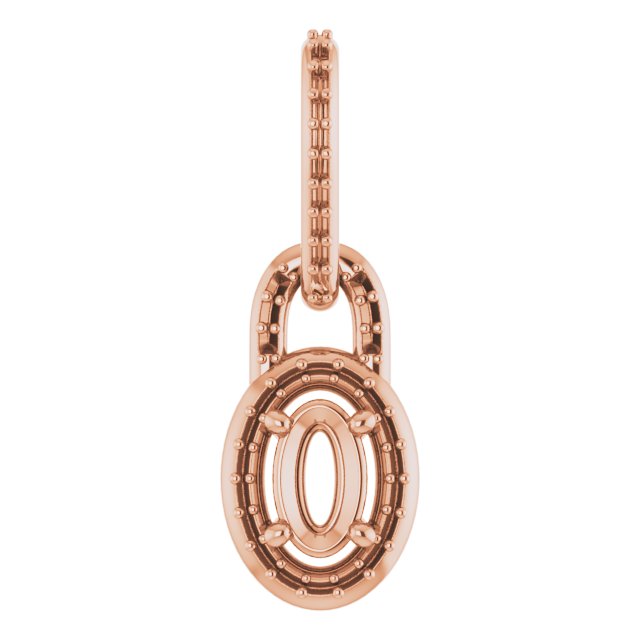 Accented Halo-Style Pendant
