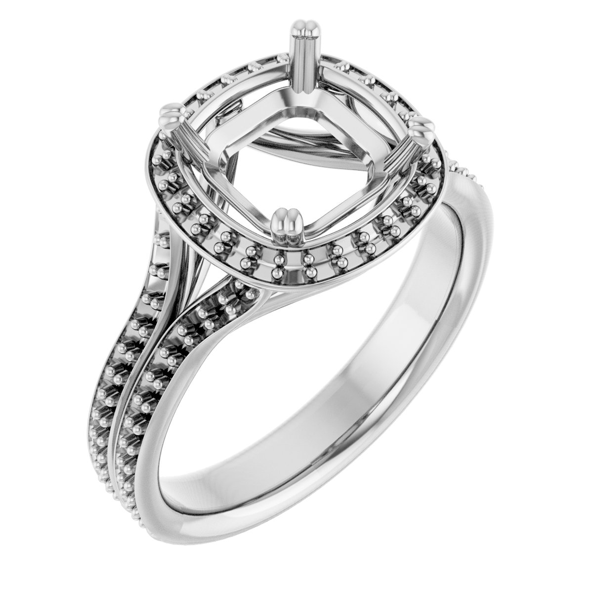 Halo-Style Engagement Ring