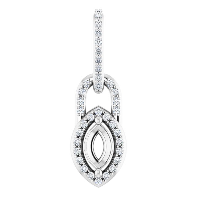 14k White Gold