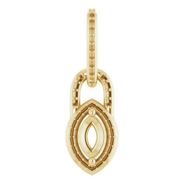 14k Yellow Gold