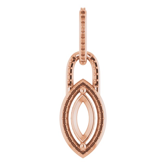 Accented Halo-Style Pendant