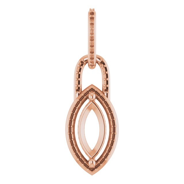 Accented Halo-Style Pendant