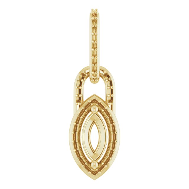 Accented Halo-Style Pendant