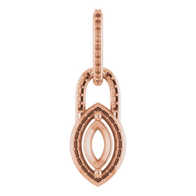 Accented Halo-Style Pendant