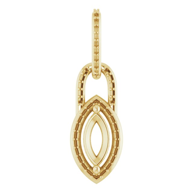 Accented Halo-Style Pendant