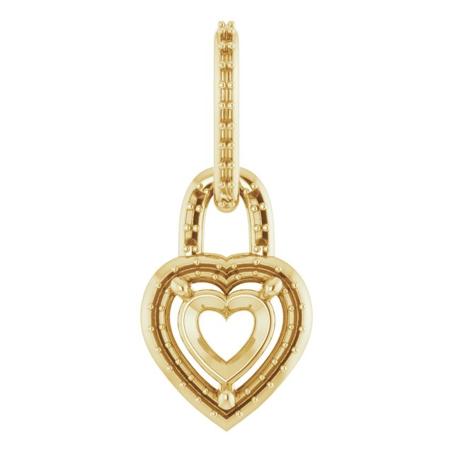 Accented Halo-Style Pendant