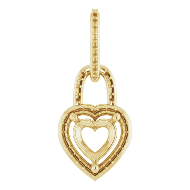 Accented Halo-Style Pendant