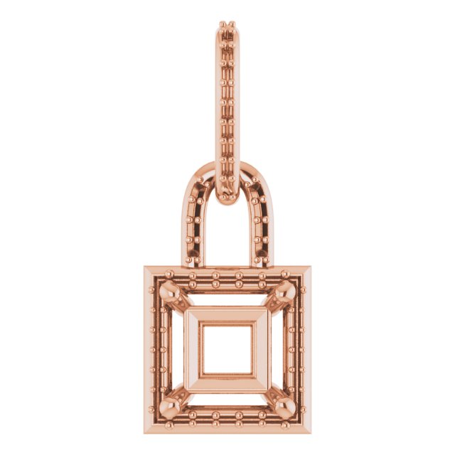 Accented Halo-Style Pendant