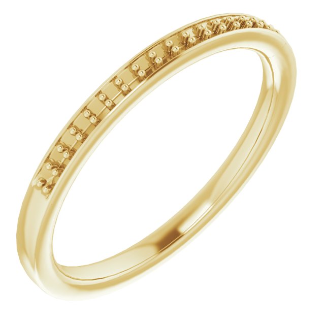 14k Yellow Gold