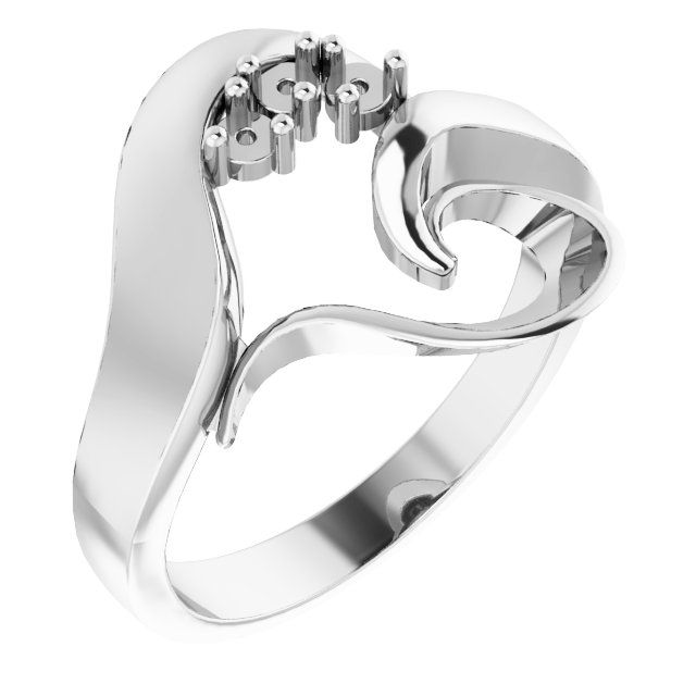 Family Heart Ring