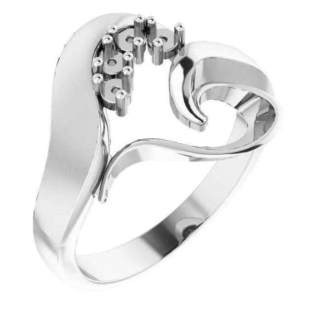 Family Heart Ring