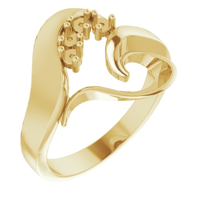 Family Heart Ring
