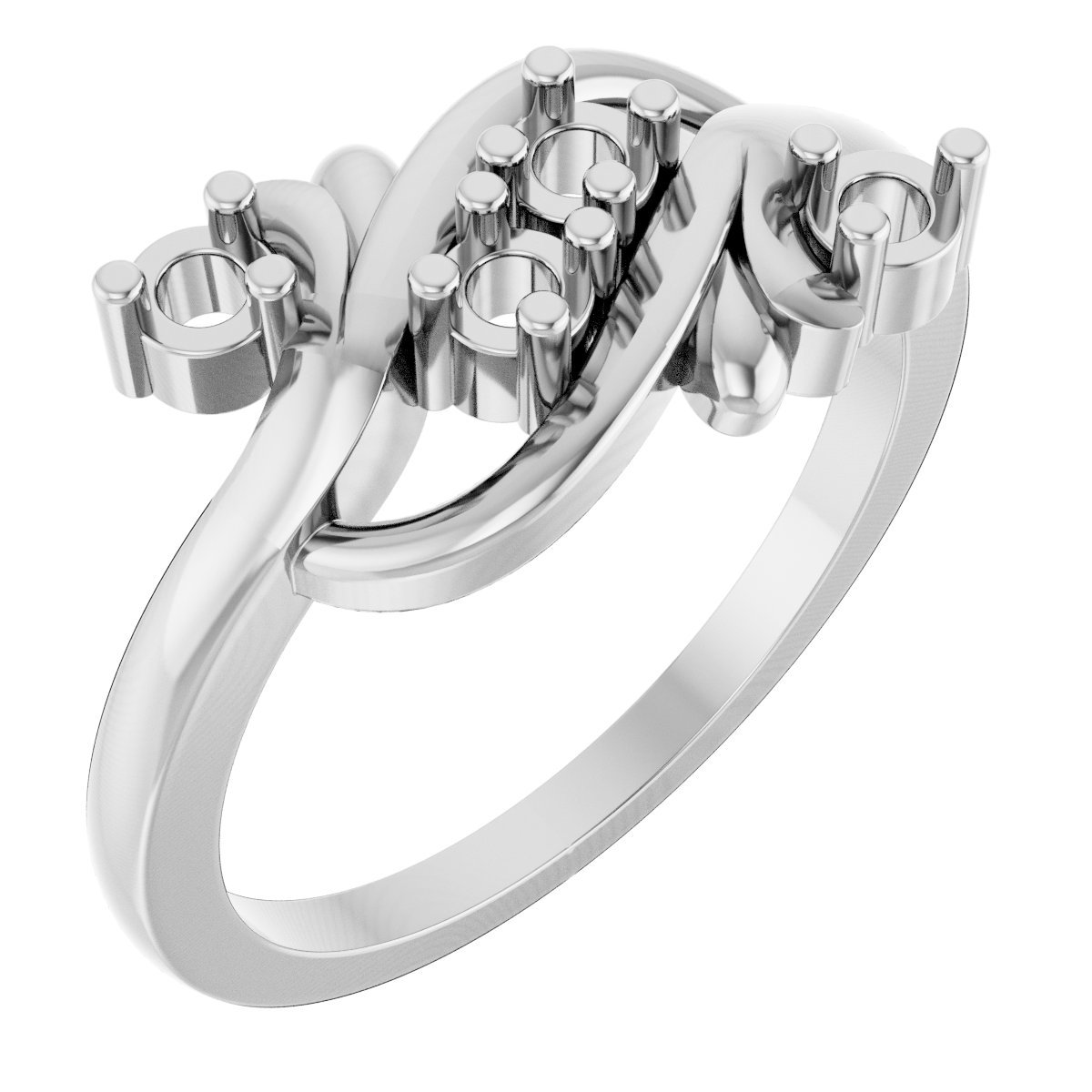 Family Freeform Ring