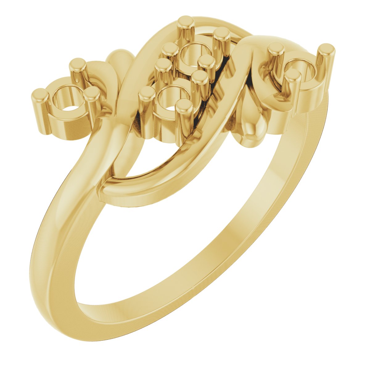 Family Freeform Ring