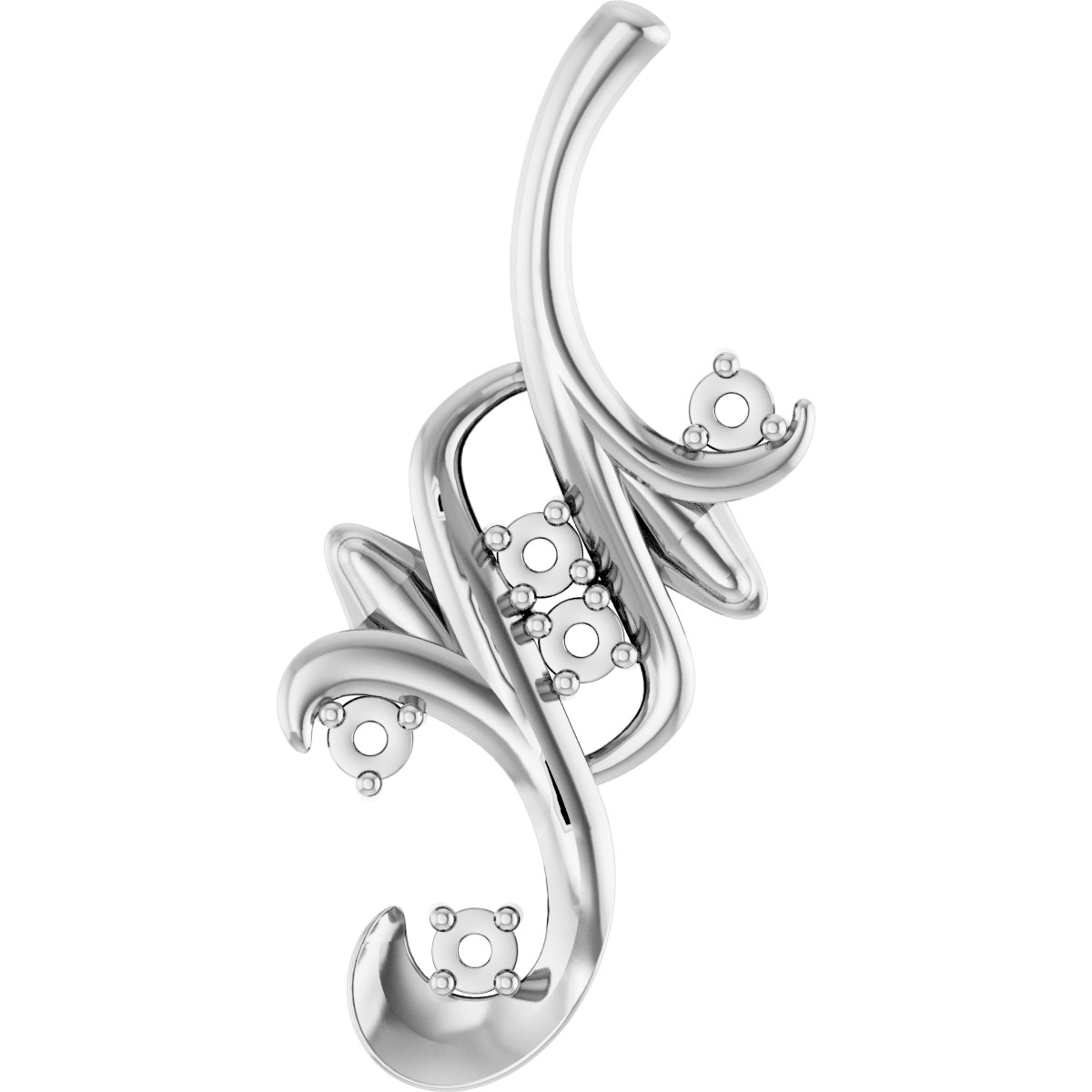 Family Floral Pendant