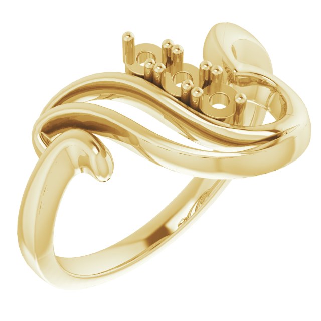 Family Freeform Ring