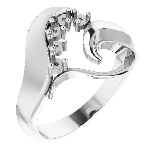 Family Heart Ring