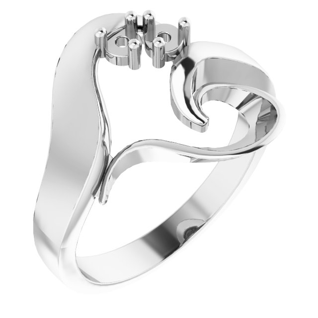 Family Heart Ring