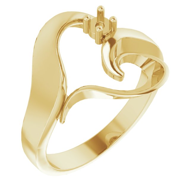 Family Heart Ring