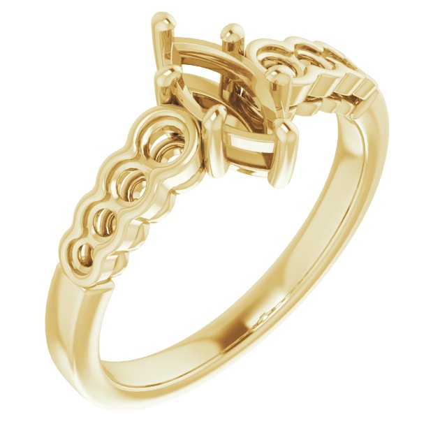 14k Yellow Gold