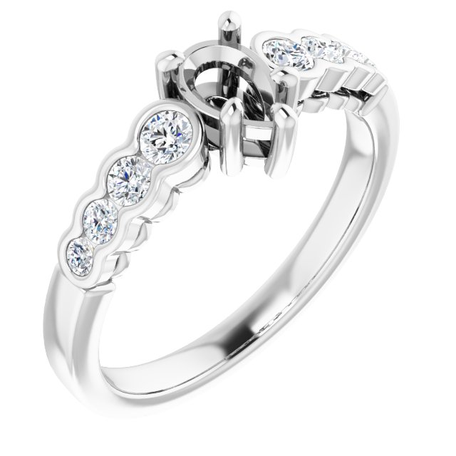 14k White Gold