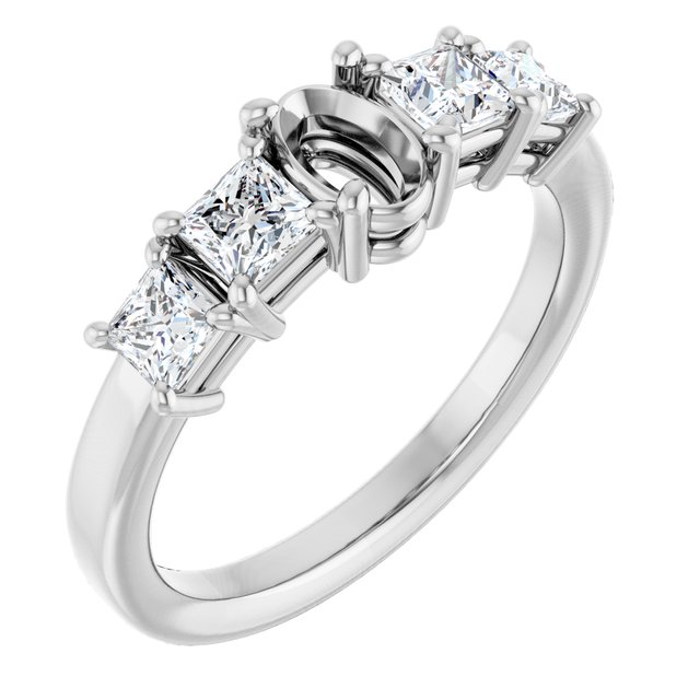 14k White Gold
