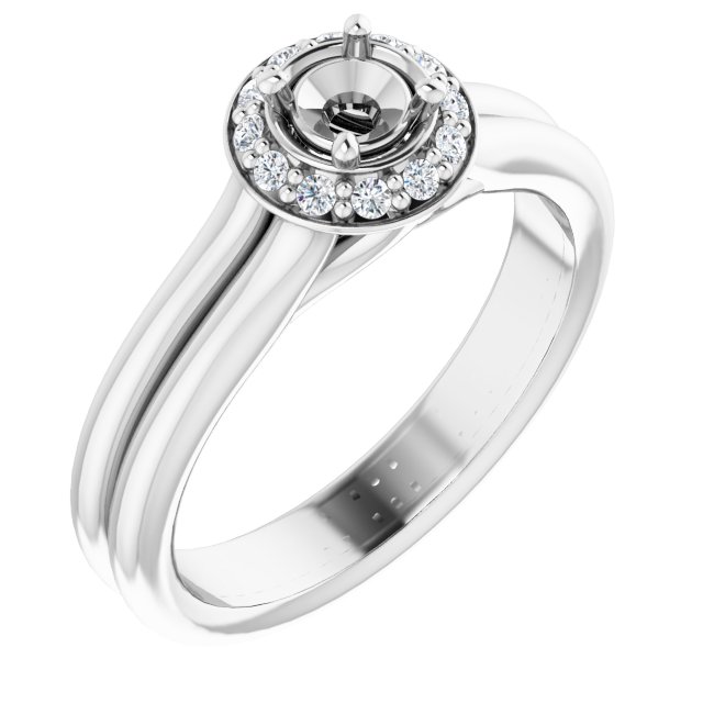 14k White Gold