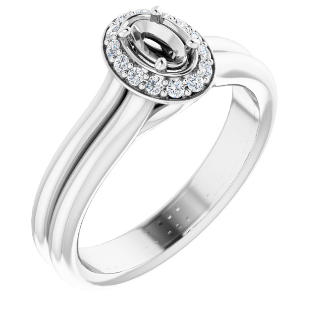 14k White Gold