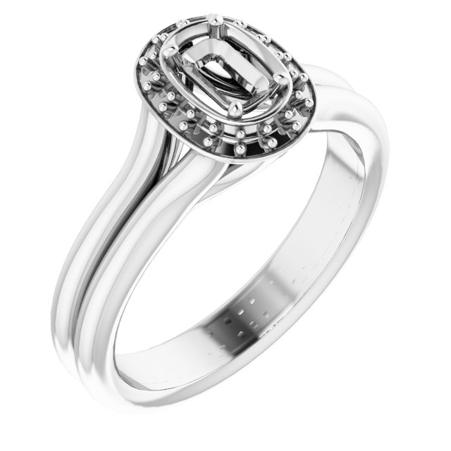 14k White Gold