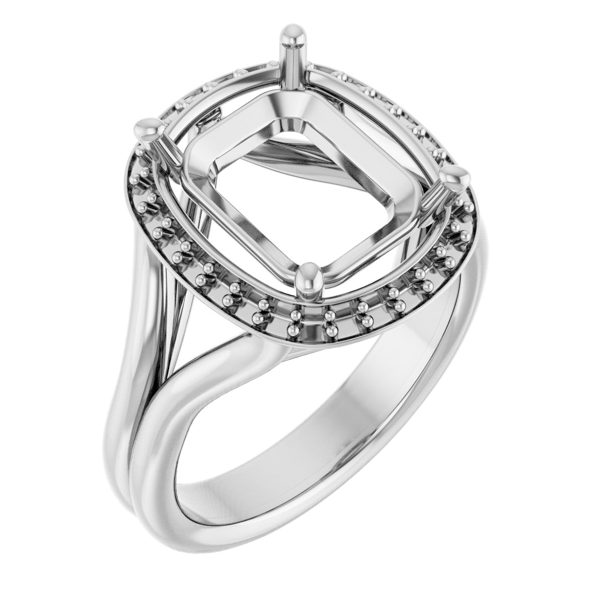 Halo-Style Engagement Ring