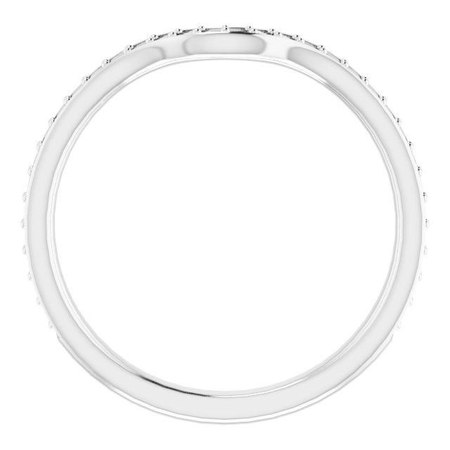 Band Mounting for 15x11 mm Oval Ring view 2