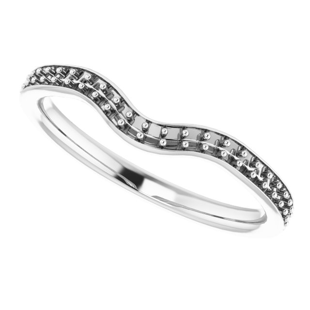 Band Mounting for 15x11 mm Oval Ring view 5