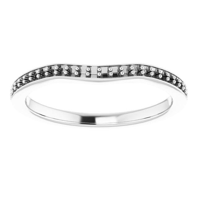 Band Mounting for 5.5 mm Square Ring view 3