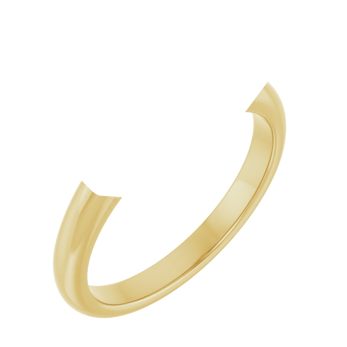 Baguette Accented Engagement Ring
