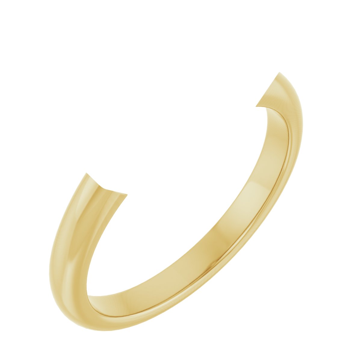 Baguette Accented Engagement Ring