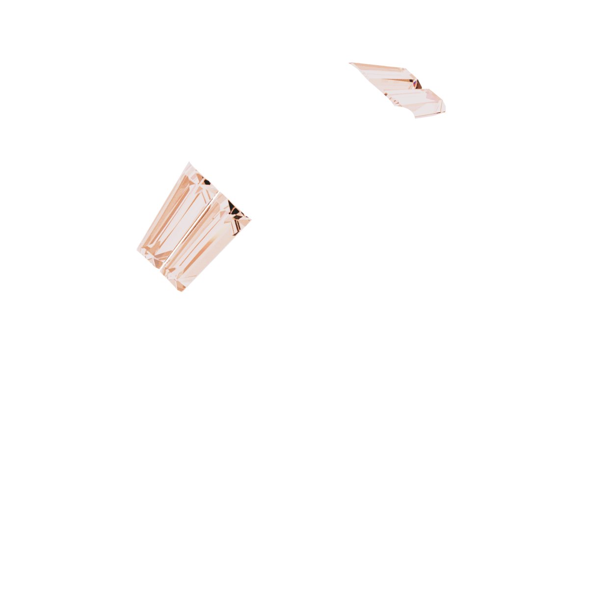 Baguette Accented Engagement Ring
