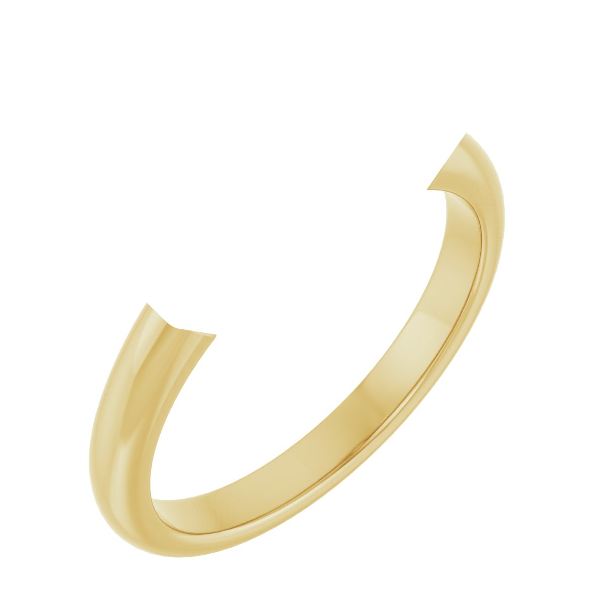 Baguette Accented Engagement Ring