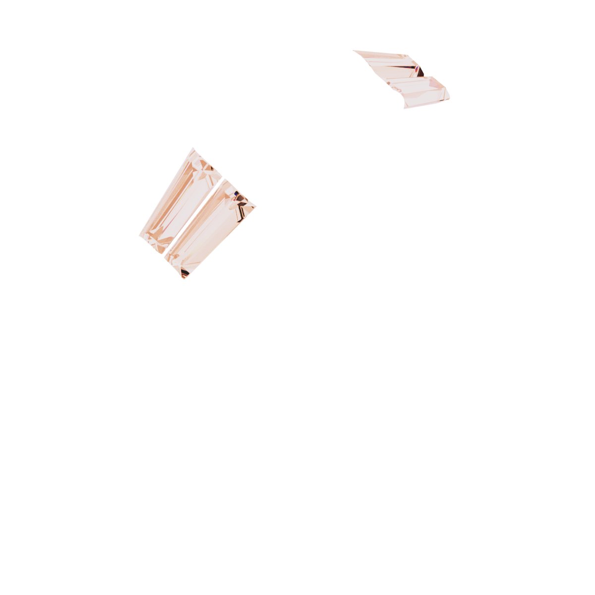Baguette Accented Engagement Ring