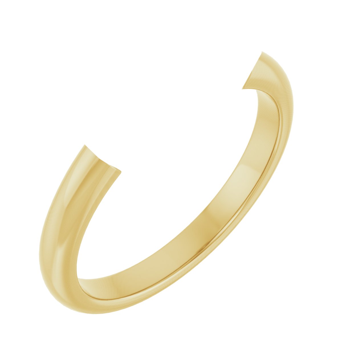 Baguette Accented Engagement Ring