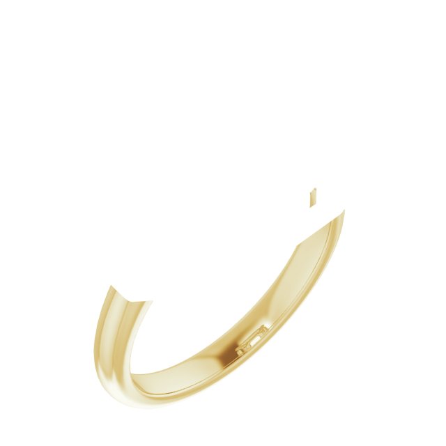 Baguette Accented Engagement Ring