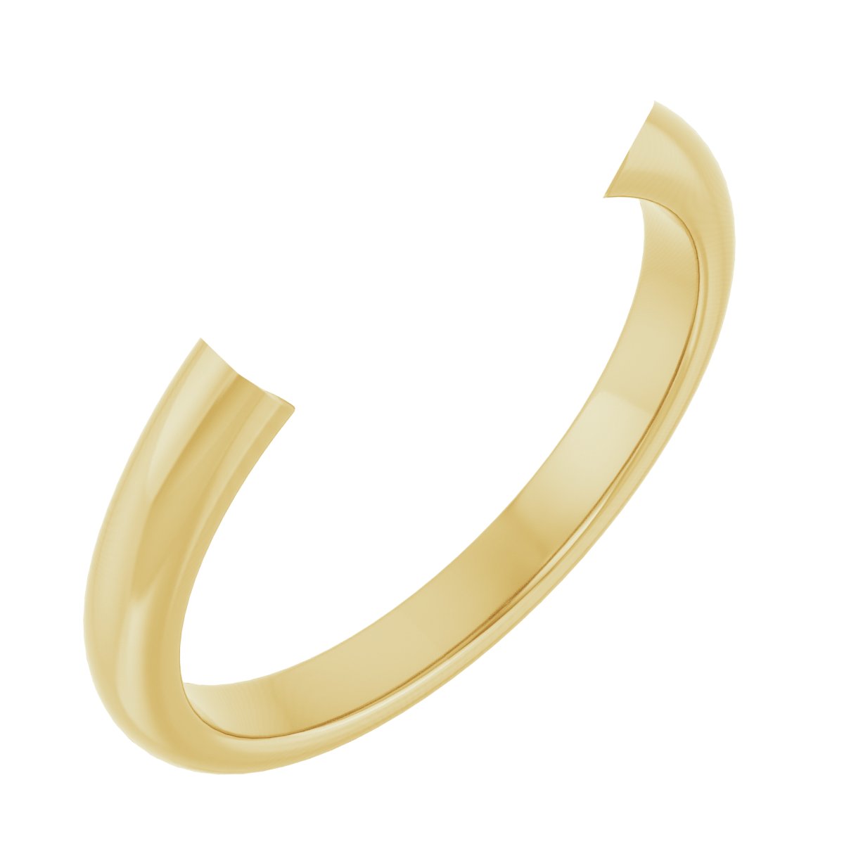 Baguette Accented Engagement Ring