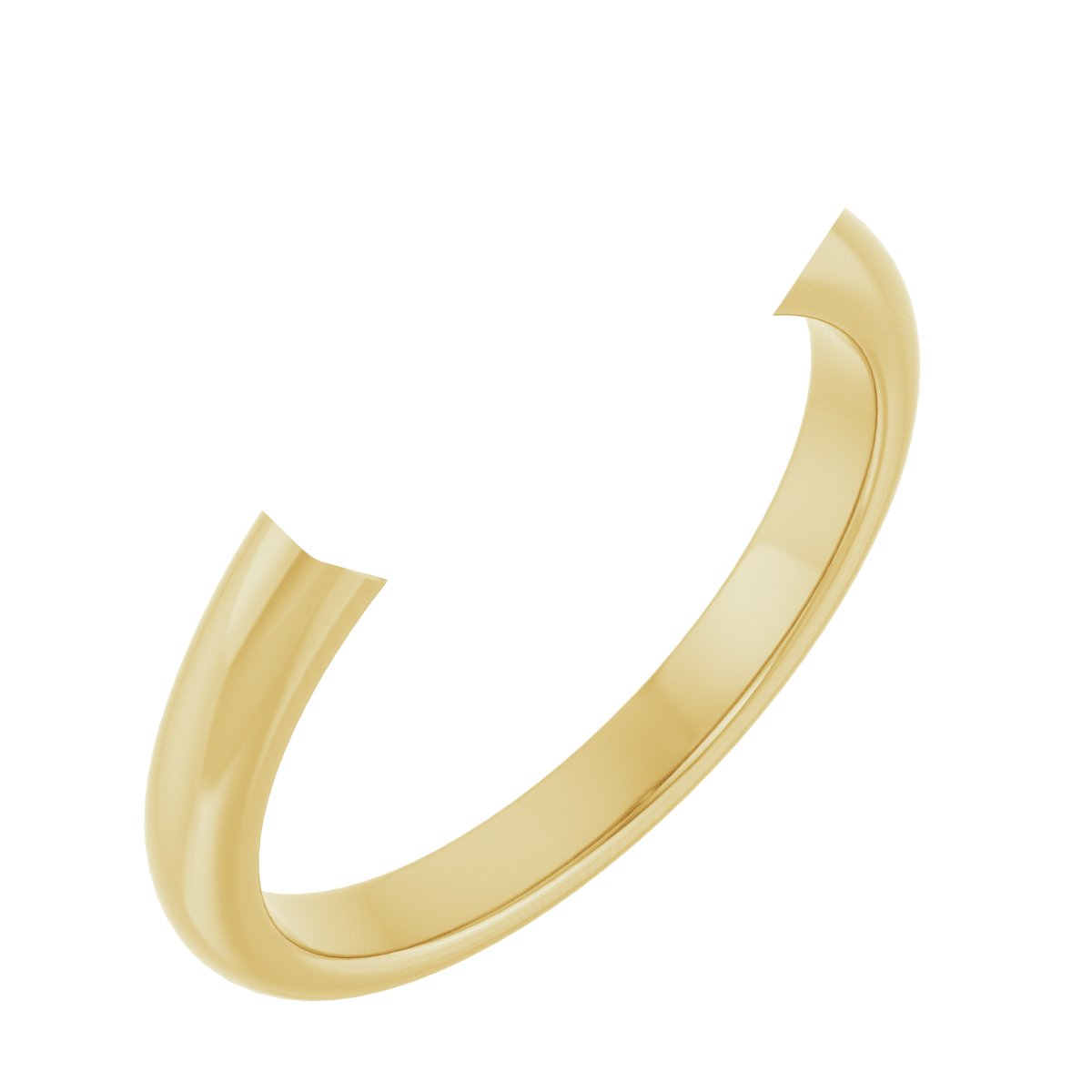 Baguette Accented Engagement Ring