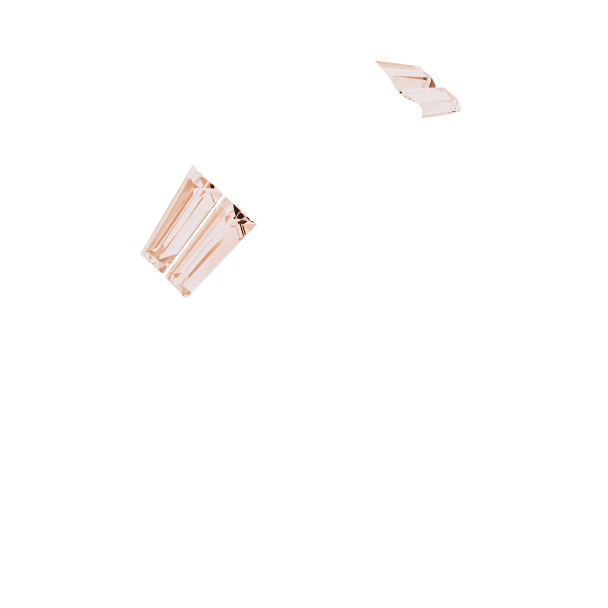 Baguette Accented Engagement Ring