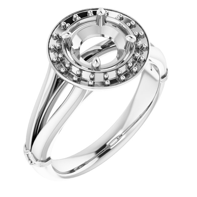 Halo-Style Engagement Ring