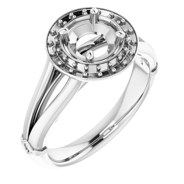 Halo-Style Engagement Ring